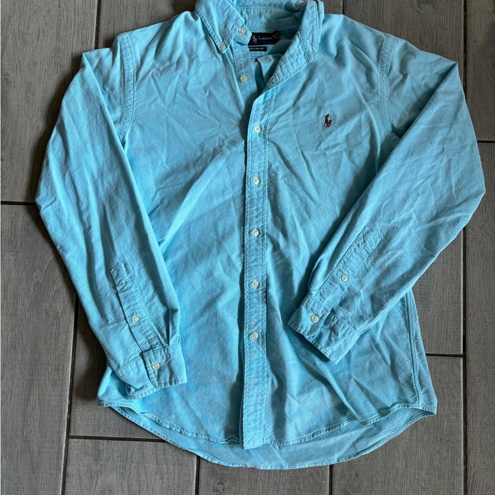Ralph Lauren Light Blue Casual Button Down Shirt